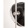 Halley R Floor Lamp cnc inox detail