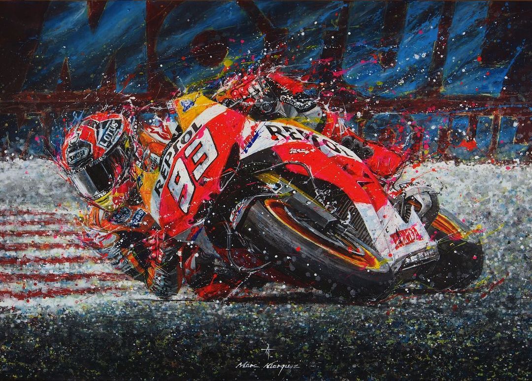 10 inspiring motorcycle artists your walls will love – Halley Accessories