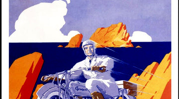 A RIDE THROUGH 100 YEARS OF MOTORCYCLE ADVERTISING