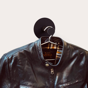 halley wall coat hanger and jacket